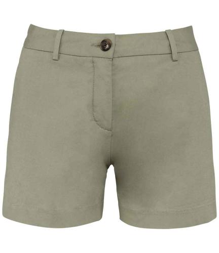 Native Spirit Ladies Chino Shorts - ALG - 46